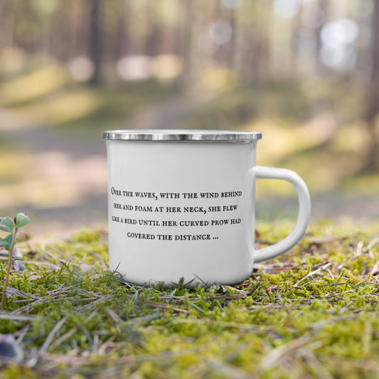 Beowulf Enamel Mug